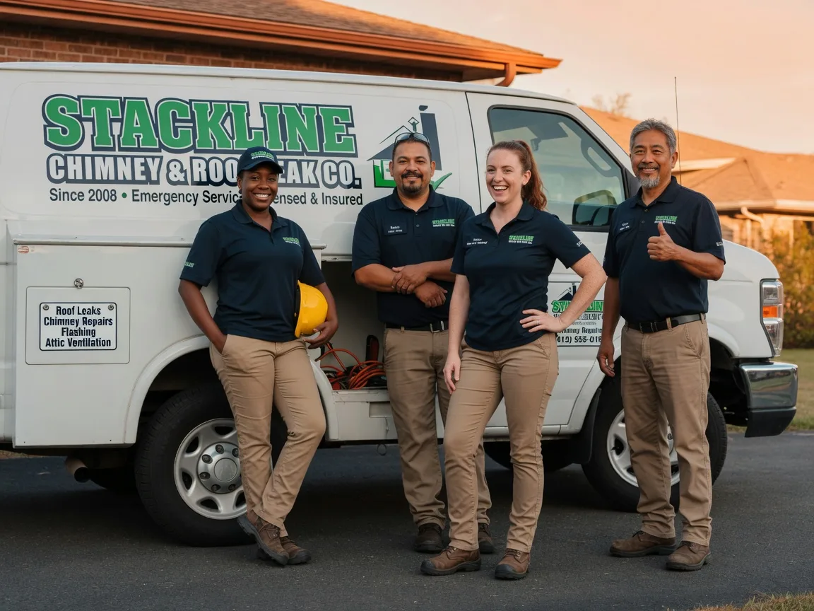 Chimney flashing repair company in Donalds, SC
